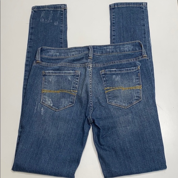 21 denim distressed destroyed skinny jeans… - Picture 3 of 8